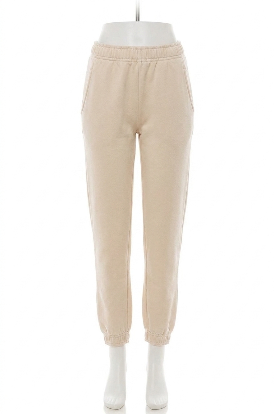 NEW COTTON CITIZEN brooklyn high waist sweatpant in oatmeal